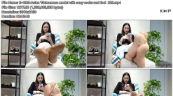 S-1369-Asian Vietnamese model with sexy socks and feet